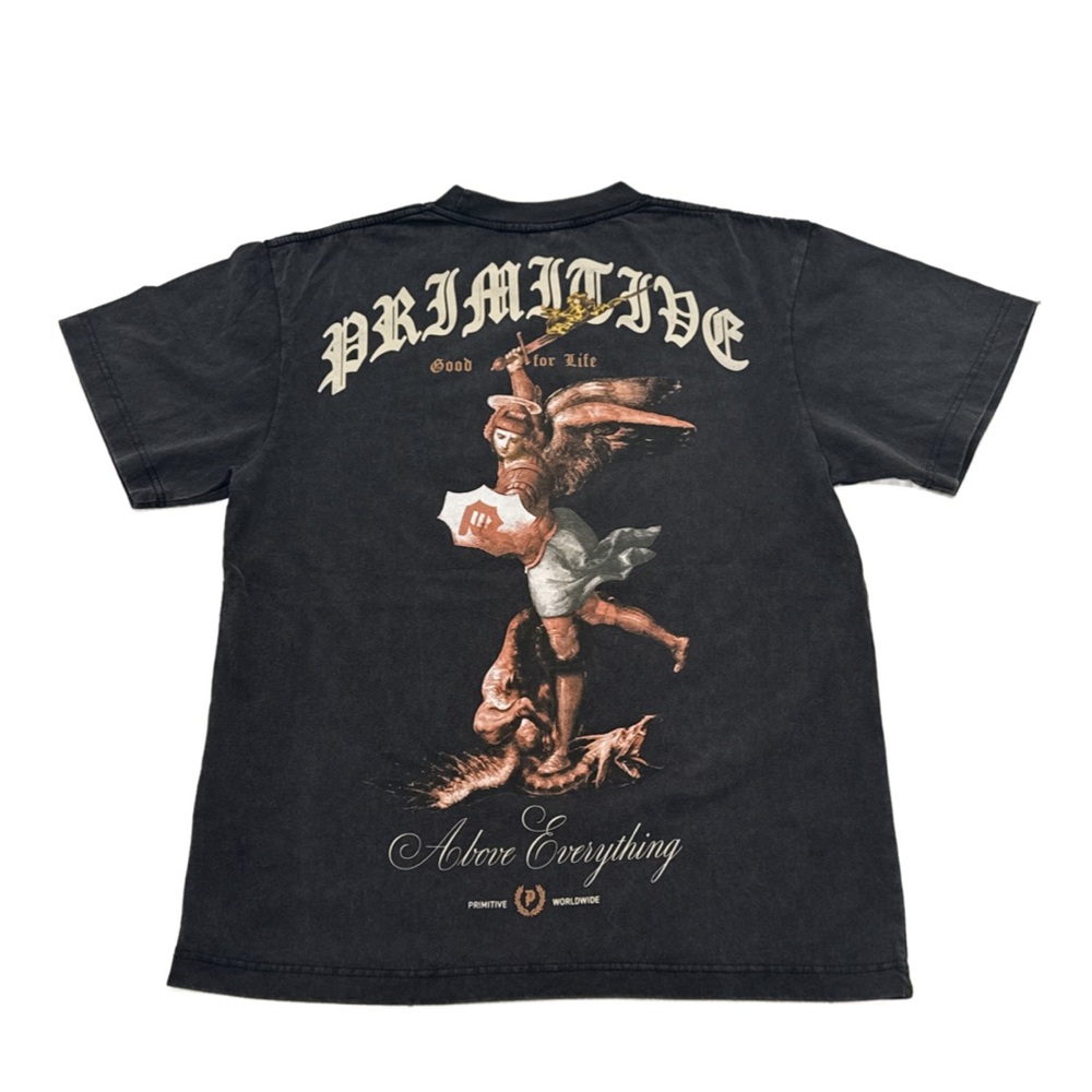 Primitive Black Graphic Men's Shirt